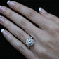 Aubretia Round Diamond Engagement Ring (Lab Grown Igi Cert) whitegold