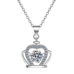 Aya Diamond Necklace (Clarity Enhanced) whitegold