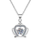 Aya Moissanite Necklace whitegold