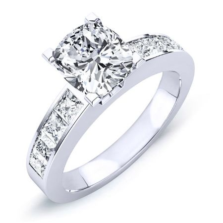 Ayana Cushion Diamond Bridal Set (Lab Grown Igi Cert) whitegold