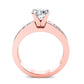 Ayana Cushion Moissanite Bridal Set rosegold