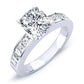 Ayana Diamond Matching Band Only (engagement Ring Not Included) For Ring With Cushion Center whitegold