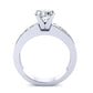 Ayana Diamond Matching Band Only (engagement Ring Not Included) For Ring With Round Center whitegold