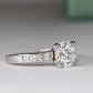 Ayana Round Diamond Engagement Ring (Lab Grown Igi Cert) whitegold