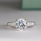 Ayana Round Diamond Engagement Ring (Lab Grown Igi Cert) whitegold