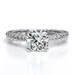 Azalea Cushion Diamond Engagement Ring (Lab Grown Igi Cert) whitegold