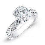 Azalea Cushion Diamond Bridal Set (Lab Grown Igi Cert) whitegold
