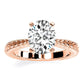 Azalea Oval Diamond Engagement Ring (Lab Grown Igi Cert) rosegold