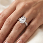 Azalea - GIA Natural Oval Diamond Engagement Ring