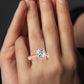 Azalea Oval Diamond Engagement Ring (Lab Grown Igi Cert) rosegold