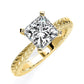 Azalea Princess Diamond Engagement Ring (Lab Grown Igi Cert) yellowgold