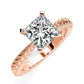 Azalea Princess Diamond Engagement Ring (Lab Grown Igi Cert) rosegold