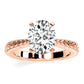 Azalea Oval Diamond Engagement Ring (Lab Grown Igi Cert) rosegold