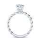 Balsam Cushion Diamond Bridal Set (Lab Grown Igi Cert) whitegold