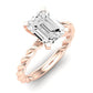 Balsam Emerald Diamond Bridal Set (Lab Grown Igi Cert) rosegold