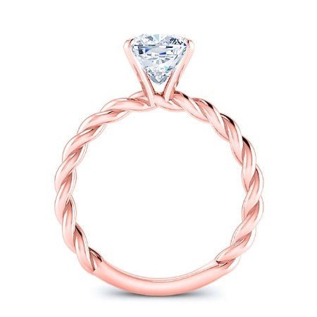 Balsam Cushion Diamond Engagement Ring (Lab Grown Igi Cert) rosegold