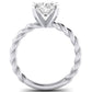 Balsam Oval Diamond Engagement Ring (Lab Grown Igi Cert) whitegold