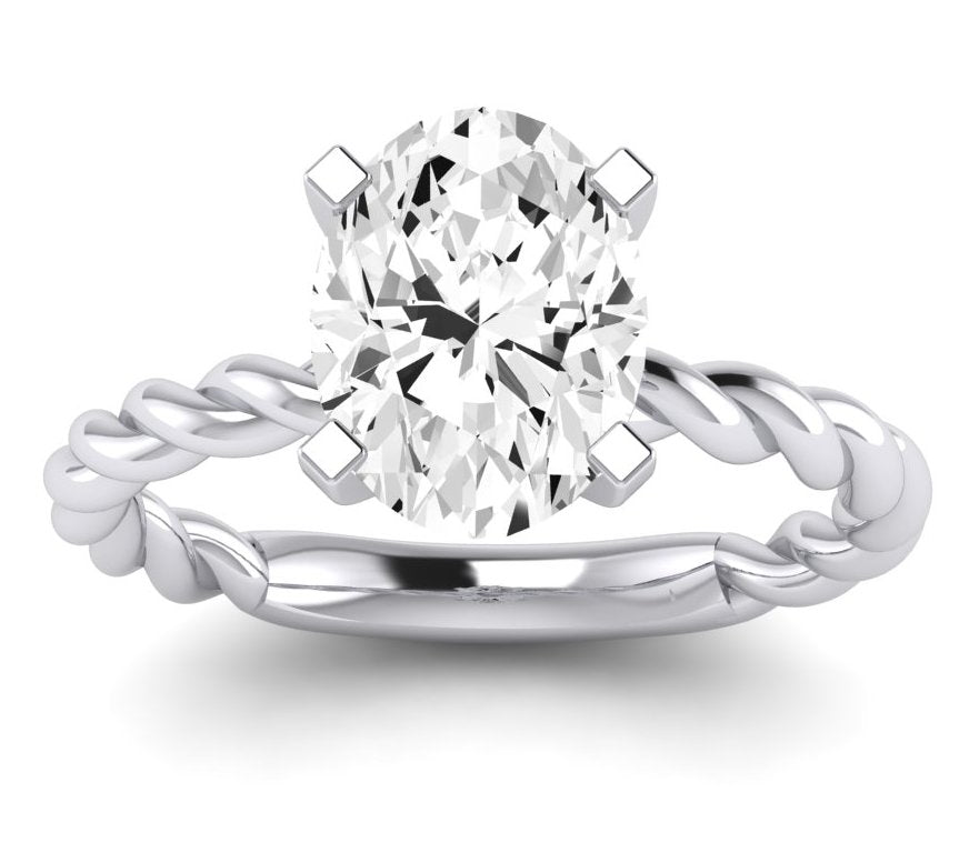 2.00 ct - Balsam - GIA Natural Oval Diamond Engagement Ring