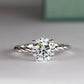 Balsam Round Diamond Engagement Ring (Lab Grown Igi Cert) whitegold