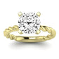 Balsam Diamond Matching Band Only (does Not Include Engagement Ring) For Ring With Cushion Center yellowgold