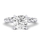 Balsam Diamond Matching Band Only (does Not Include Engagement Ring) For Ring With Cushion Center whitegold