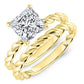 Balsam Princess Diamond Bridal Set (Lab Grown Igi Cert) yellowgold