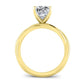 Baneberry Cushion Diamond Engagement Ring (Lab Grown Igi Cert) yellowgold