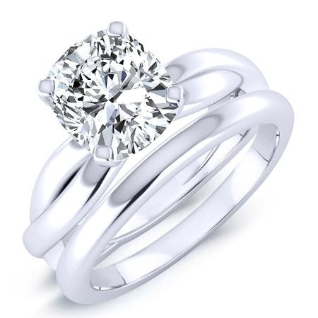 2.00 ct - Baneberry - Cushion Moissanite Bridal Set