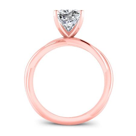 Baneberry Cushion Diamond Bridal Set (Lab Grown Igi Cert) rosegold