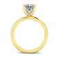 Baneberry Princess Diamond Engagement Ring (Lab Grown Igi Cert) yellowgold