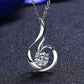 Belen Moissanite Necklace whitegold