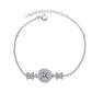 Belicia Moissanite Bracelet whitegold