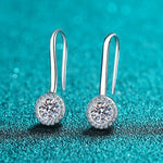 Belinda Diamond Earrings (Clarity Enhanced) whitegold