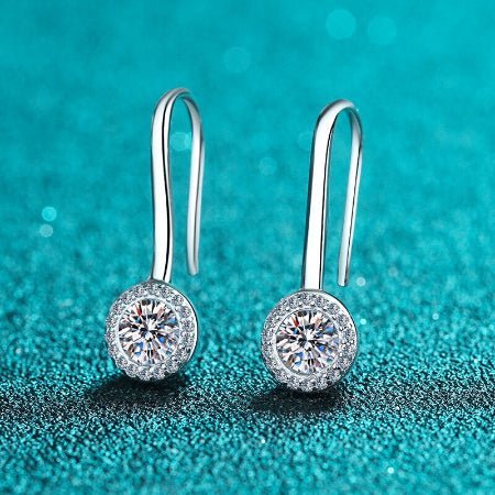 Belinda Diamond Earrings (Clarity Enhanced) whitegold