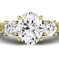 Belladonna Oval Diamond Engagement Ring (Lab Grown Igi Cert) yellowgold