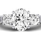 Belladonna Oval Diamond Engagement Ring (Lab Grown Igi Cert) whitegold