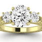 Belladonna Oval Diamond Engagement Ring (Lab Grown Igi Cert) yellowgold