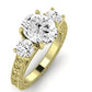 Belladonna Oval Diamond Engagement Ring (Lab Grown Igi Cert) yellowgold