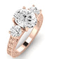 Belladonna Oval Diamond Engagement Ring (Lab Grown Igi Cert) rosegold