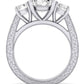 Belladonna Oval Diamond Engagement Ring (Lab Grown Igi Cert) whitegold