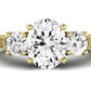 Belladonna Oval Diamond Engagement Ring (Lab Grown Igi Cert) yellowgold