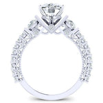 Belle Cushion Diamond Bridal Set (Lab Grown Igi Cert) whitegold