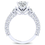 Belle Princess Moissanite Bridal Set whitegold