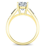 Bergamot Cushion Diamond Engagement Ring (Lab Grown Igi Cert) yellowgold