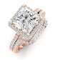 Bergenia Diamond Matching Band Only (does Not Include Engagement Ring ) For Ring With Princess Center rosegold