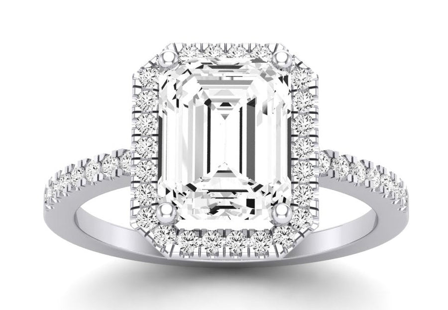 2.00 ct - Bergenia - GIA Natural Emerald Diamond Engagement Ring
