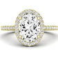 Bergenia Oval Diamond Engagement Ring (Lab Grown Igi Cert) yellowgold