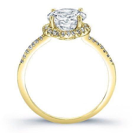 Bergenia Round Diamond Bridal Set (Lab Grown Igi Cert) yellowgold