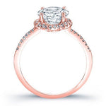 Bergenia Round Diamond Bridal Set (Lab Grown Igi Cert) rosegold