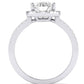 Bergenia Oval Diamond Engagement Ring (Lab Grown Igi Cert) whitegold